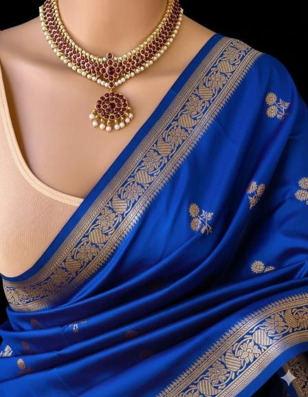 Krishnavi banarasi silk saree indian clothes wholesalers in india